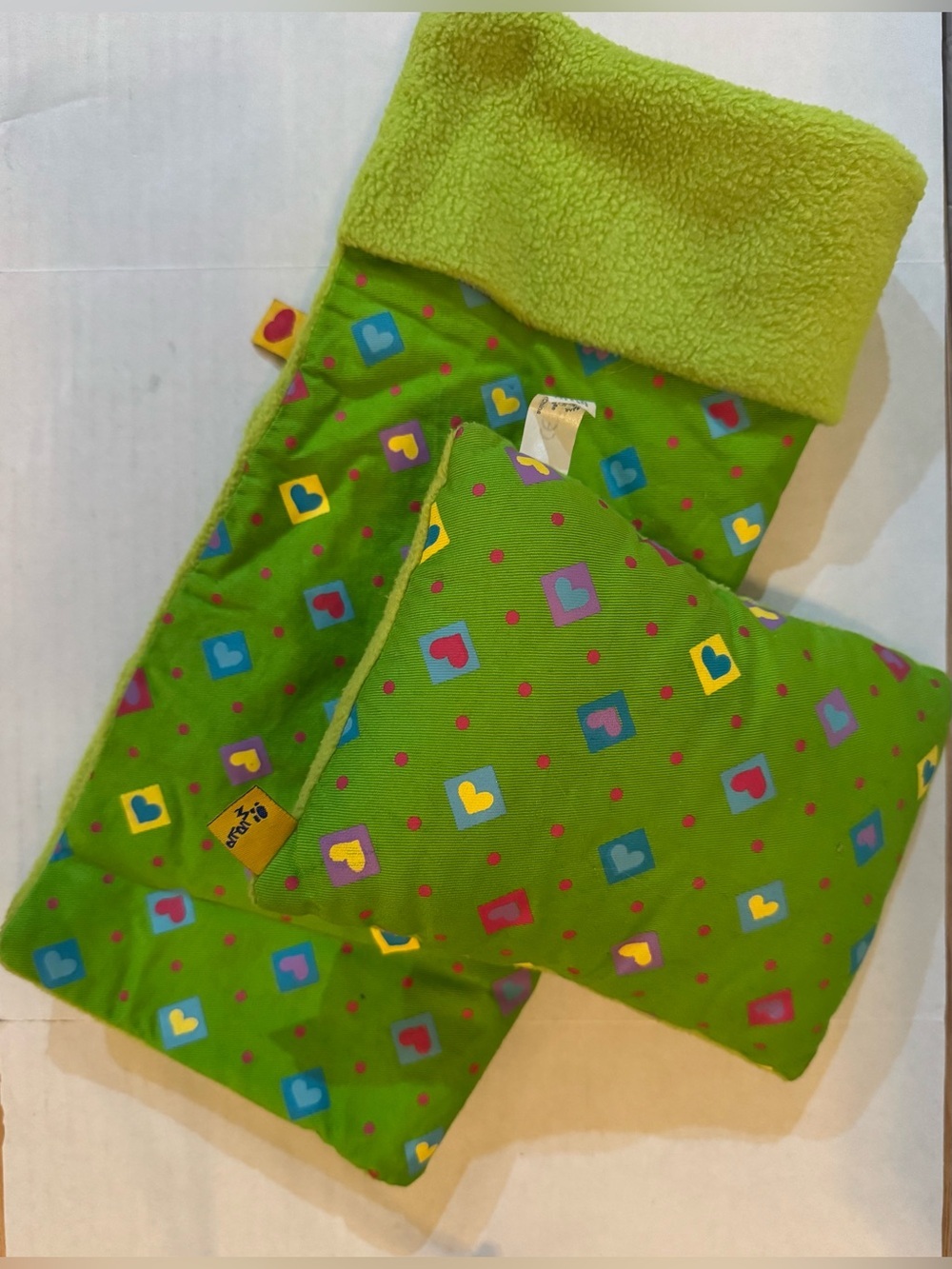 Build-A-Bear Workshop Bedding Set With A Heart- Patterned Sleeping Bag & Pillow